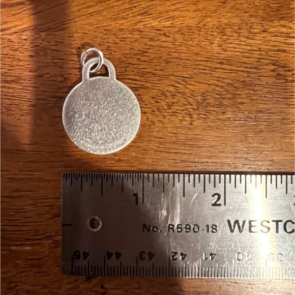 Tiffany and co large circle charm - Picture 2 of 4
